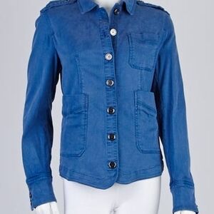 Burberry Blue Button-Down Shirt